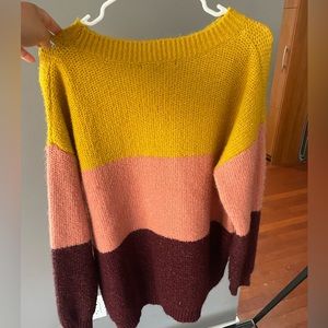 Chunky oversized sweater